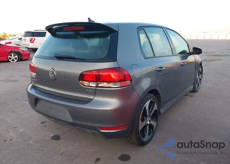 2014 Volkswagen Golf 2.0L Tdi из США, поврежденный, VIN WVWDM7AJ2EW003170